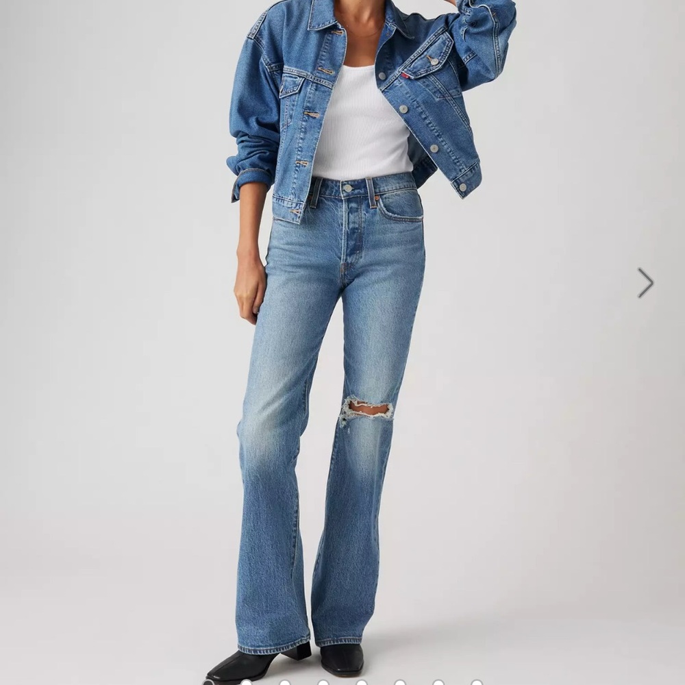 Levi's Blue Boot Cut Women's Jeans